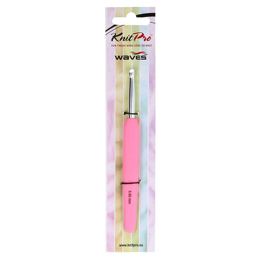 [K30912] KnitPro Waves haaknaald softgrip - 5.50mm