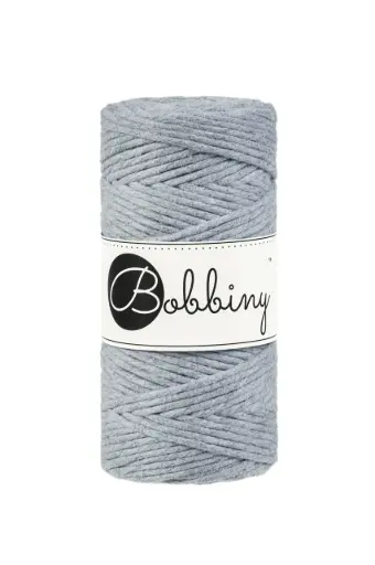 Bobbiny Macramé 3mm - Silver