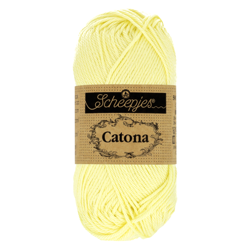 Scheepjes Catona 50gr - 100 Lemon Chiffon