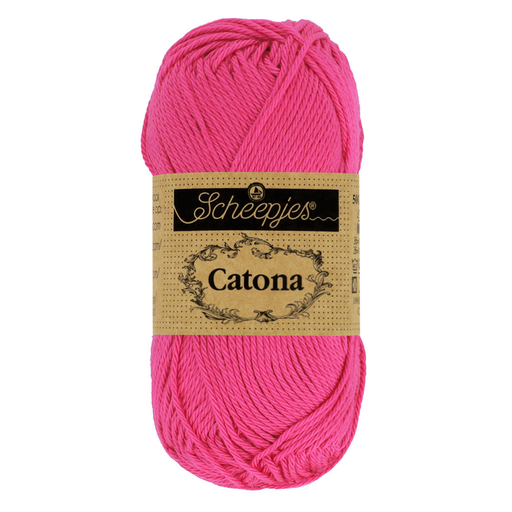 Scheepjes Catona 50gr - 114 Shocking Pink