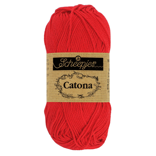 Scheepjes Catona 50gr - 115 Hot Red