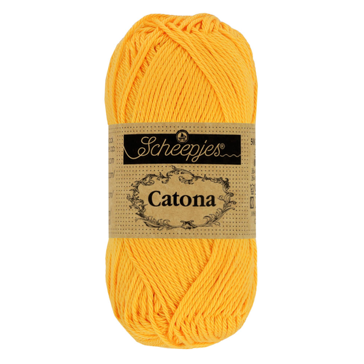 Scheepjes Catona 50gr - 208 Yellow Gold