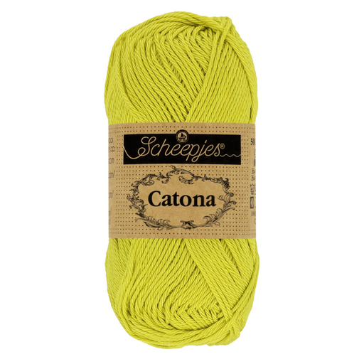 Scheepjes Catona 50gr - 245 Green Yellow