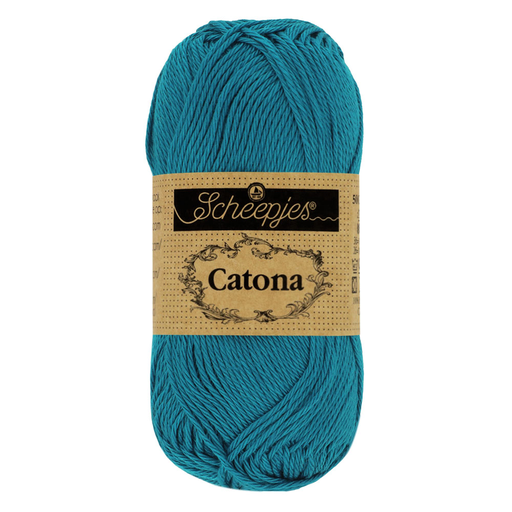 Scheepjes Catona 50gr - 400 Petrol Blue
