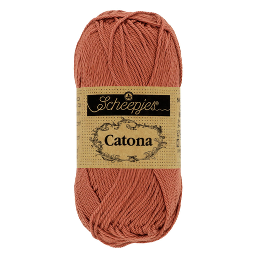 Scheepjes Catona 50gr - 504 Brick Red