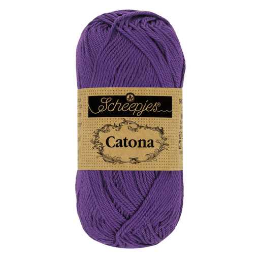 Scheepjes Catona 50gr - 521 Deep Violet