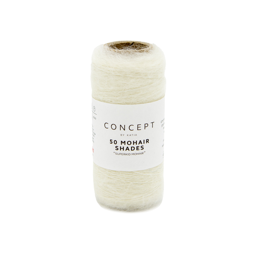 50 Mohair Shades - 1 - Ecru