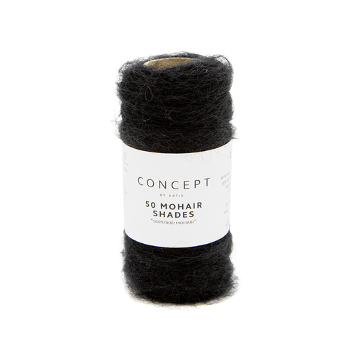 50 Mohair Shades - 10 - Zwart