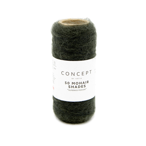 50 Mohair Shades - 25 - Zeer donker groen