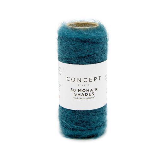 50 Mohair Shades - 29 Groenblauw