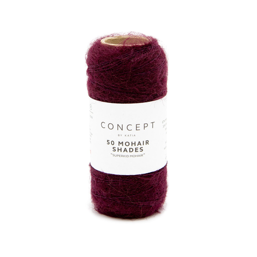 50 Mohair Shades - 40 - Bordeauxpaars