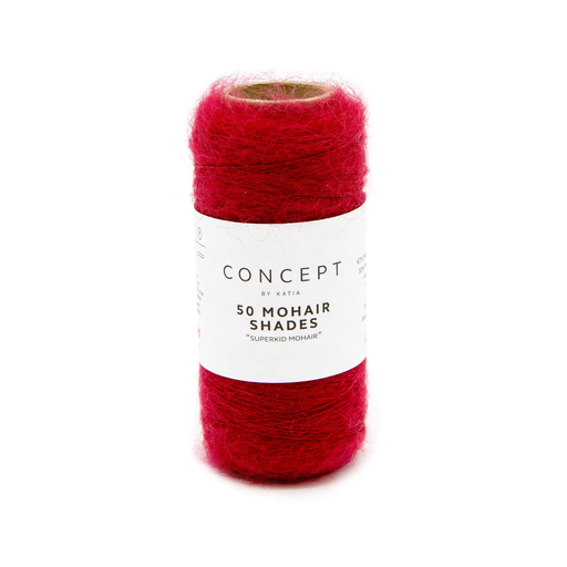 50 Mohair Shades - 44 - Briljantrood