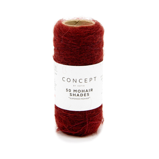 50 Mohair Shades - 45 - Wijnrood