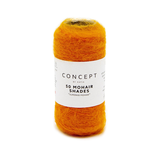 50 Mohair Shades - 47 - Licht oranje