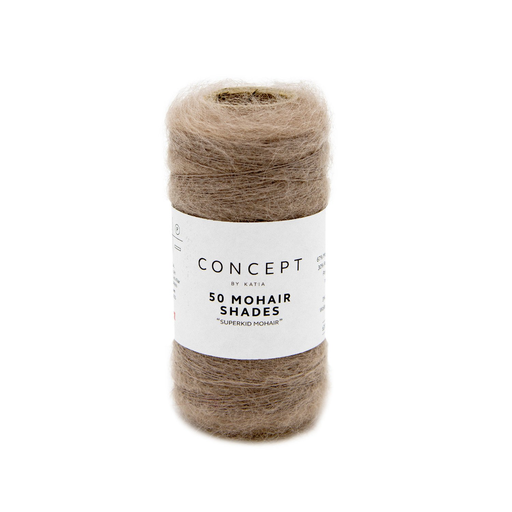 50 Mohair Shades - 7 - Medium bleekrood